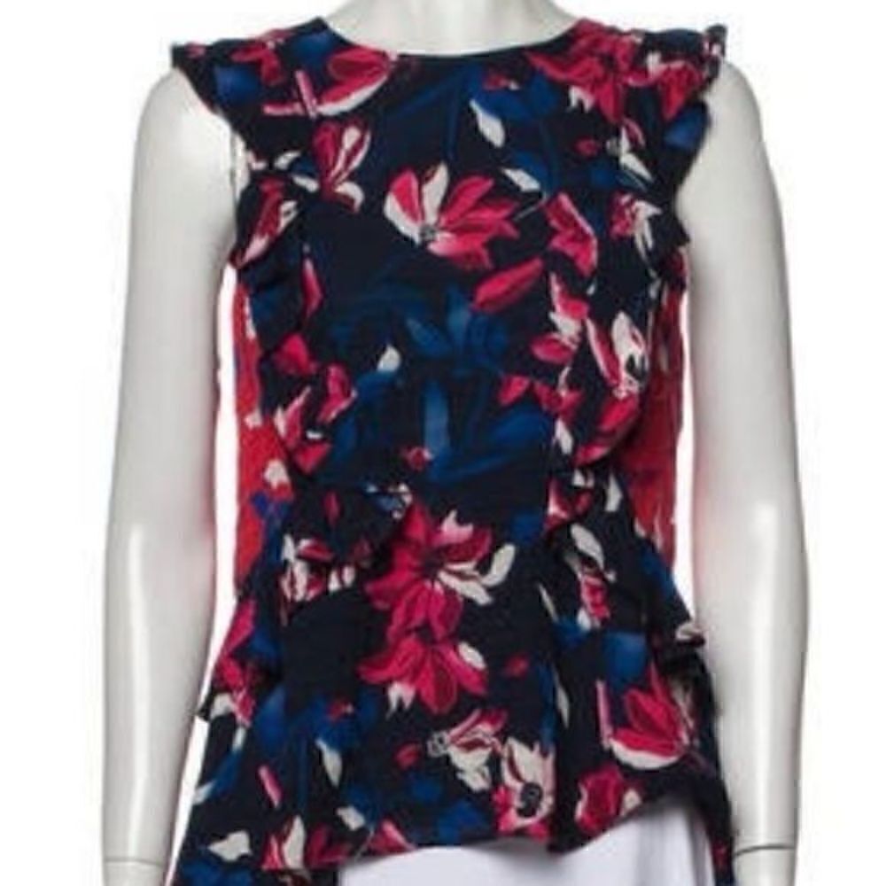 TANYA Taylor silk Sz 6 top